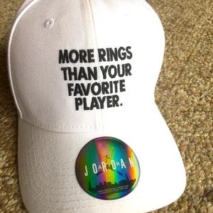 Air Jordan “More Rings than your Favorite Player” cap